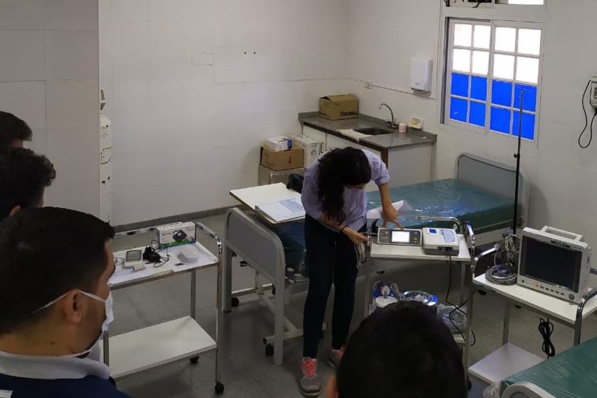 COVID19: continúan equipando salas de aislamiento para la atención de eventuales casos positivos leves o bien sospechosos de coronavirus