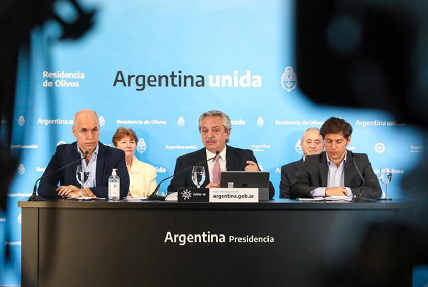 El Presidente afirmó que “hay una gran irresponsabilidad” de quienes critican el aislamiento