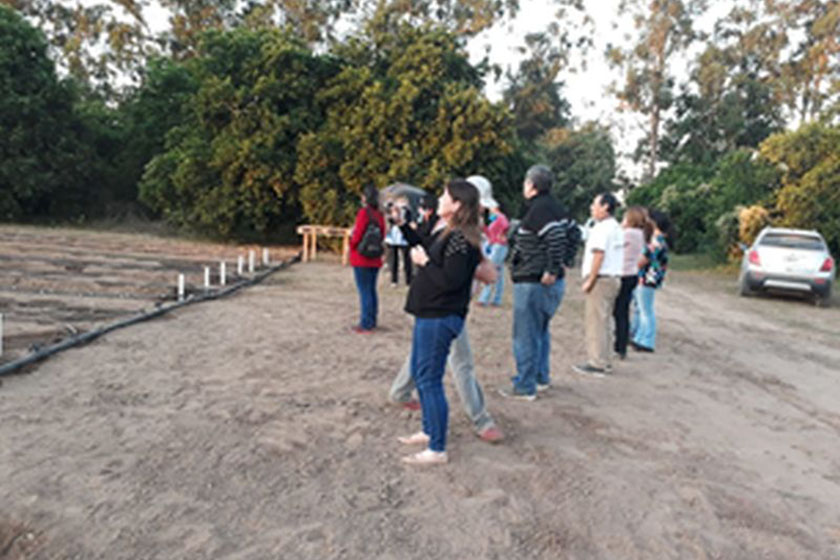 El CeDeVa y la Escuela Agrotécnica trabajan juntos en huerta comunitaria que abastecerá a comedores