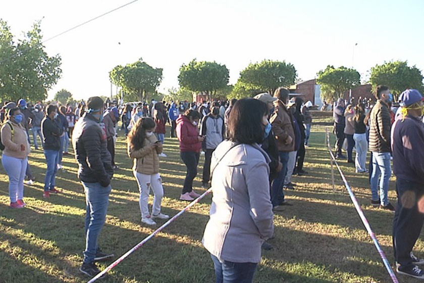 En El Espinillo fueron unos 900 los beneficiarios del IFE