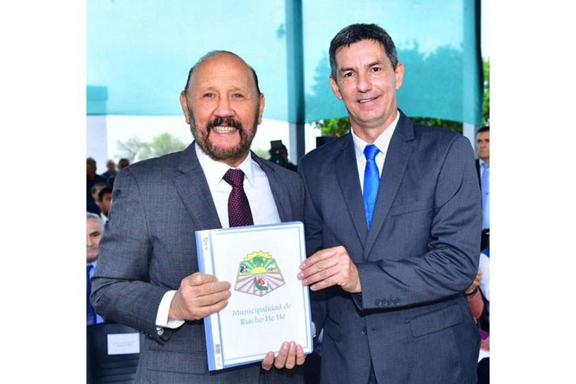Gratitud en Riacho He-Hé por obras sanitarias anunciadas por el Gobierno