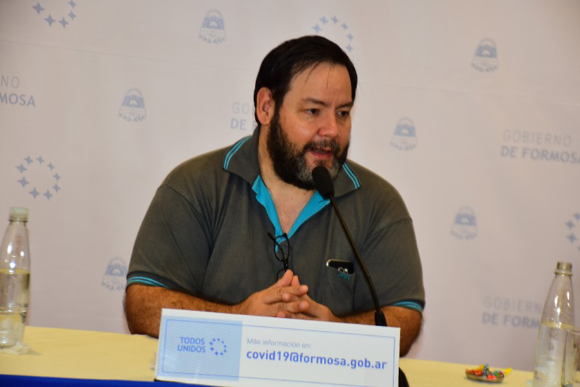 Bibolini informó el estado de salud de los pacientes positivos de COVID