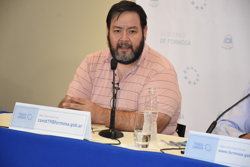 Del total de internados por COVID-19, sólo ocho presentan síntomas
