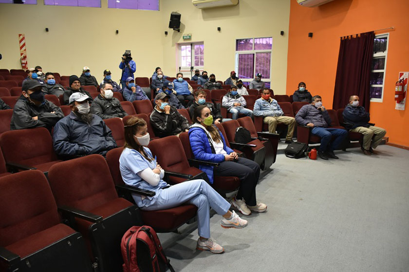 Dengue: Pormenorizado entrenamiento de las brigadas sanitarias