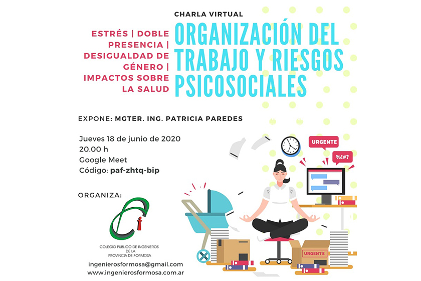 Charla Virtual: Organización del Trabajo y Riesgos Psicosociales