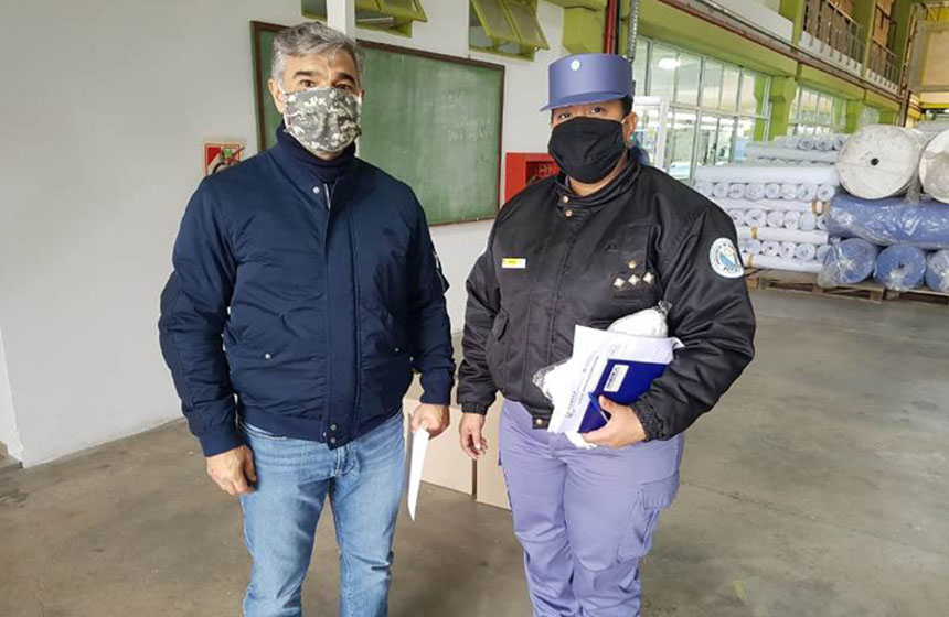 FONTEX entregó más de 2500 uniformes policiales