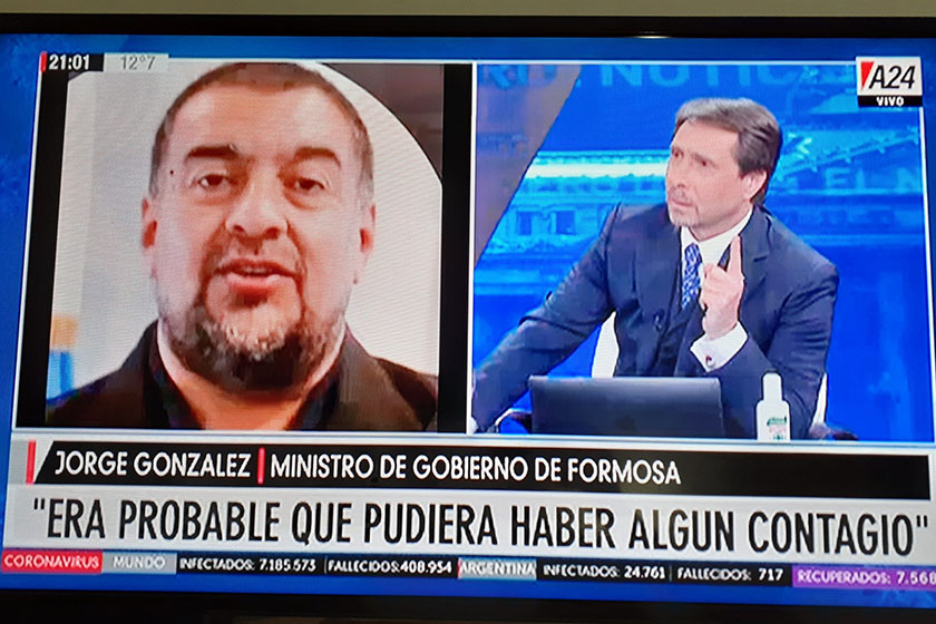 González: “Tenemos un sistema de vigilancia muy afiatado que nos permitió la detección de este caso”