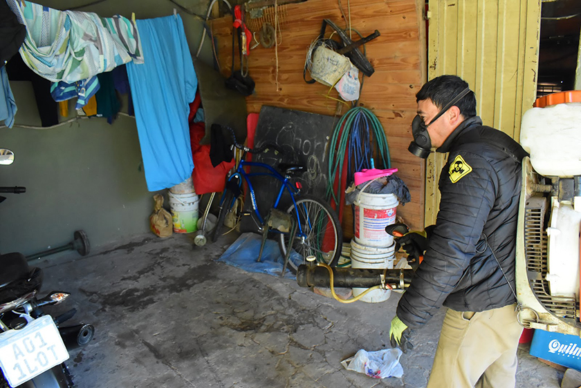 El operativo sanitario conjunto llega a Villa La Pilar
