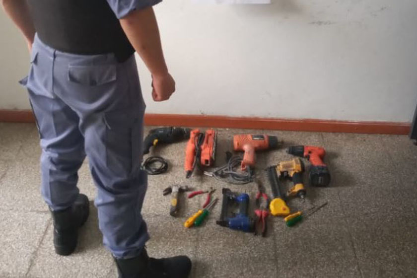 Recuperaron varios bienes que fueron sustraídos y detuvieron al autor