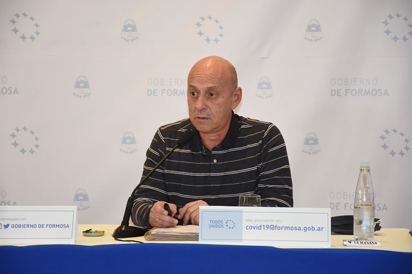 Romero Bruno: “Hoy celebremos, Formosa no tiene casos. Un día más”
