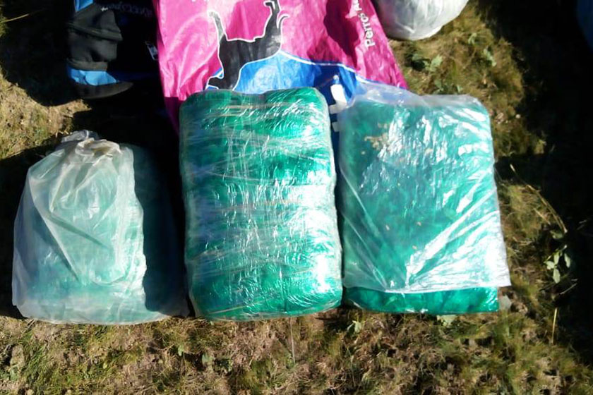 La Policía secuestró varios kilos de hojas de coca en el Oeste Formoseño