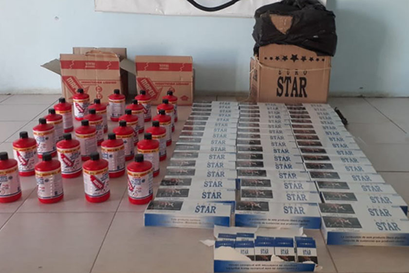 La Policía secuestró gruesas de cigarrillos de origen extranjero sin aval aduanero