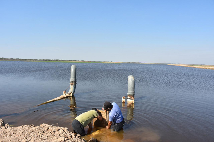 Laguna Blanca: Se inaugura este viernes sistema de alimentación de agua dulce