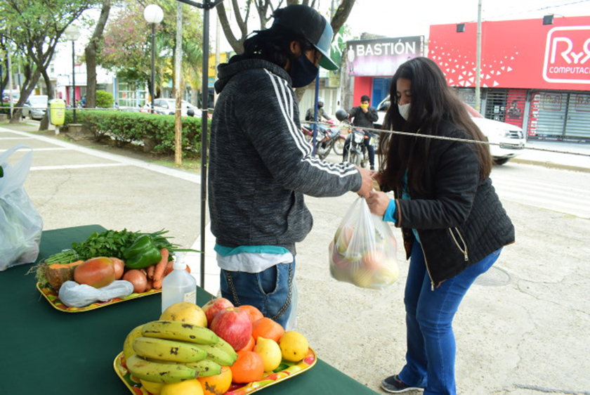 La comercialización de bolsones saludables se realizará el miércoles 8