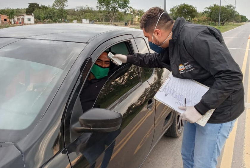 Laguna Blanca: Controles sanitarios en rutas nacionales y provinciales