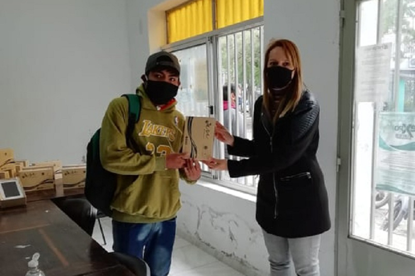 Estudiante de María Cristina aseguró sentirse contenido en la UNaF
