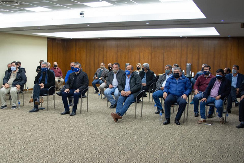 Intendentes celebraron y elogiaron el anuncio del gobernador Insfrán