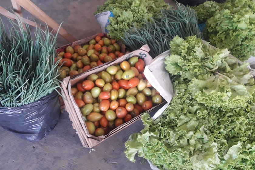 Donación del Municipio de Naineck y paipperos a vecinos del Porteño Norte