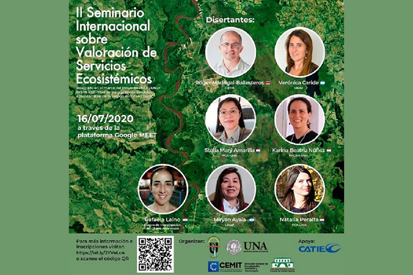Invitan al II Seminario Internacional sobre Valoración de Servicios Ecosistémicos