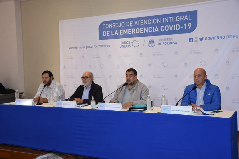 Parte COVID en Formosa: sin casos positivos, se dará el alta a un paciente más