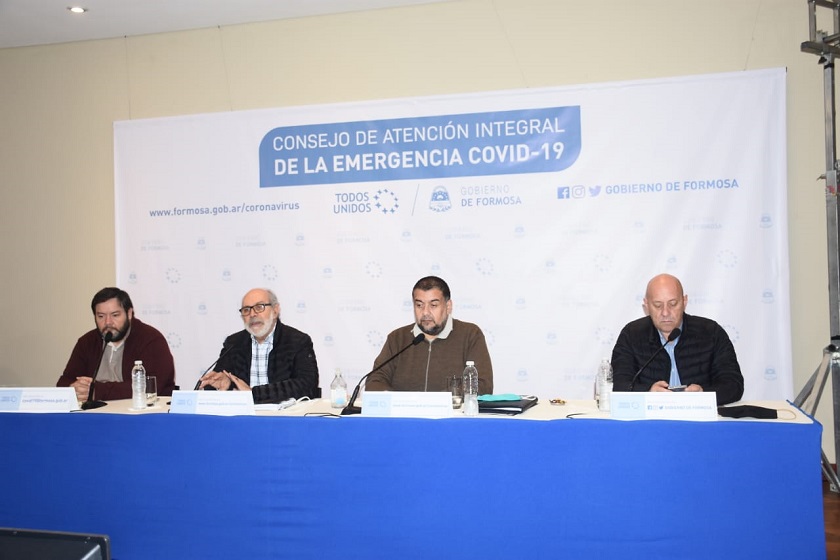 Sin nuevos casos de COVID-19 en Formosa
