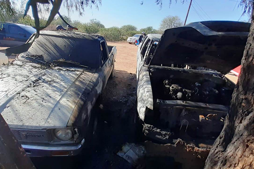 La Policía investiga el incendio de dos vehículos en Ingeniero Juárez