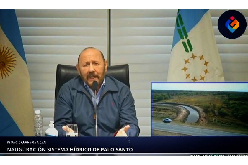 Insfrán: “El sistema hídrico provincial se planificó hace mucho tiempo, nuestro modelo no es la improvisación”