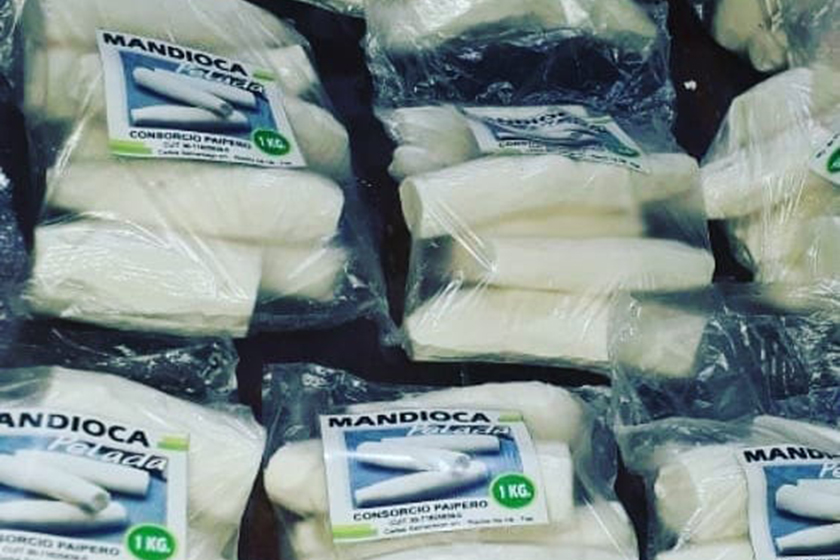 Riacho He-Hé comercializa mandioca pelada y congelada