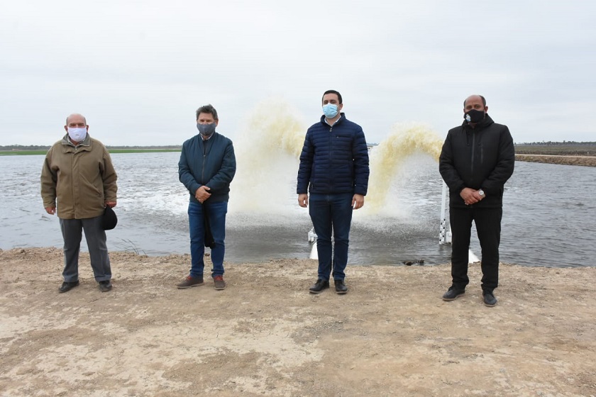 La zona Norte de la Provincia ya cuenta Con un nuevo reservorio de agua dulce