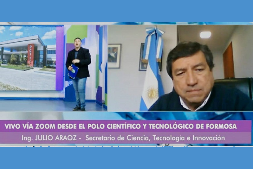 Araoz valoró al sistema científico que “brindará una solución ante la pandemia”