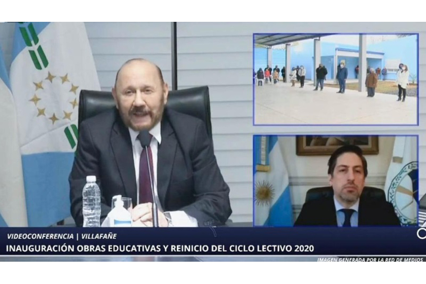 Gildo Insfrán y Nicolás Trotta reiniciaron las clases en escuelas rurales de Formosa