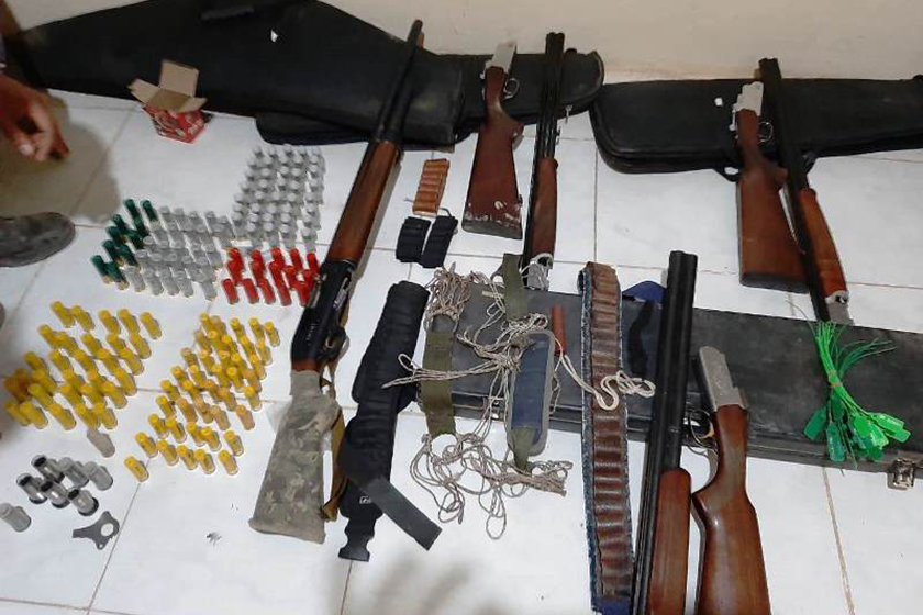 La UEAR demoró a cazadores furtivos y secuestró armas de fuego