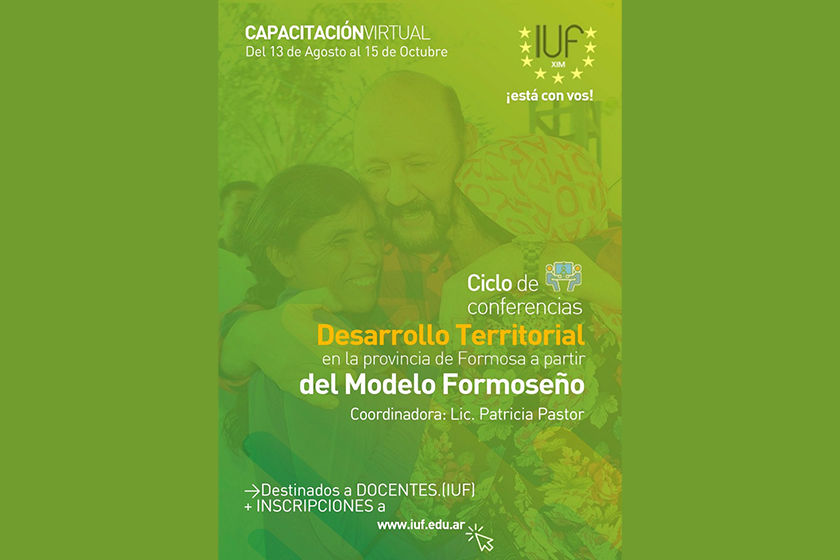 Inició ciclo de Conferencias sobre Desarrollo Territorial a partir del Modelo Formoseño