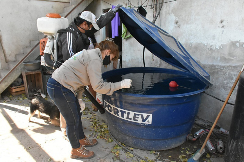 Refuerzo y suma de estrategias en el trabajo integral contra el dengue