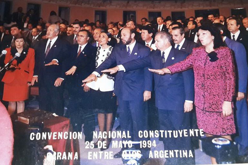Hace 26 años un grupo de formoseños juraba la Constitución Nacional de 1994