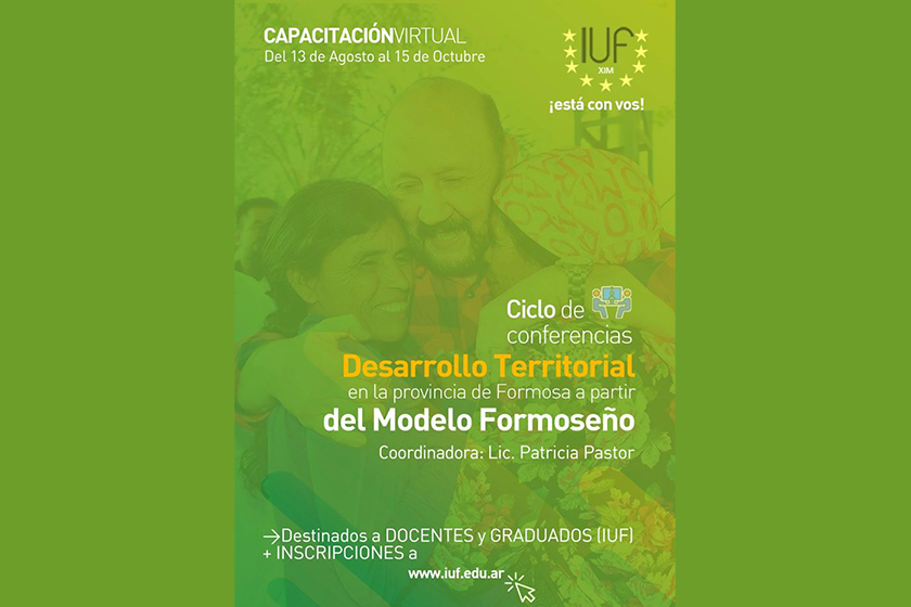 El IUF dio inicio a Ciclo de Conferencias sobre Desarrollo Territorial