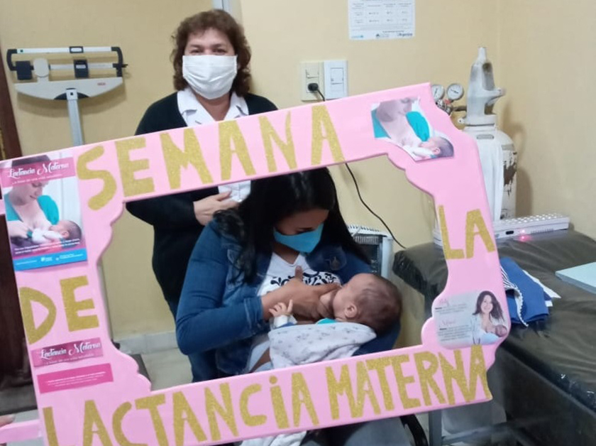 Fomentan la lactancia materna en los centros de salud