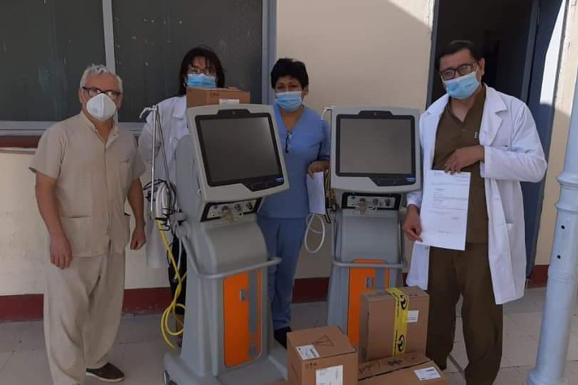 Hospital Central recibió nuevos equipos para terapia intensiva