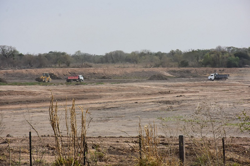 Están culminando con la ampliación del reservorio de la planta de agua potable