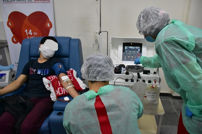 La provincia realizó más de 20 operativos de extracción de plasma a pacientes recuperados de distintos puntos del territorio
