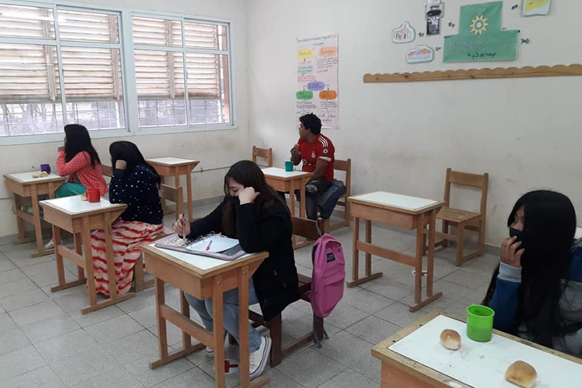 El Quebracho: Retorno a la actividad áulica en la Escuela Agrotécnica Provincial N°10
