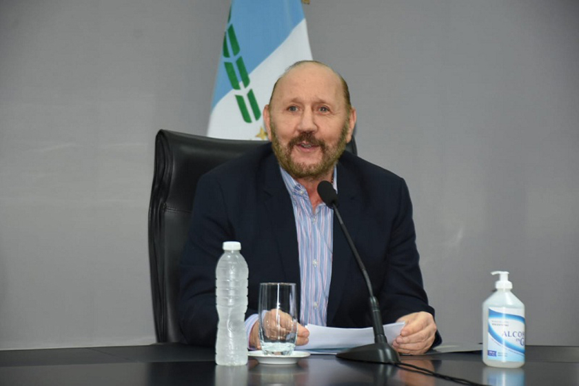 El gobernador Gildo Insfrán, entre los mandatarios con mejor imagen positiva