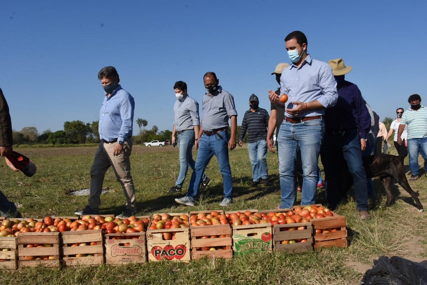García: “El Gobierno de Formosa nunca dejó de estar al lado del productor paippero”