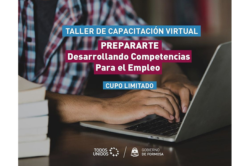 “Prepararte”, nueva capacitación virtual gratuita de la Subsecretaría de Empleo