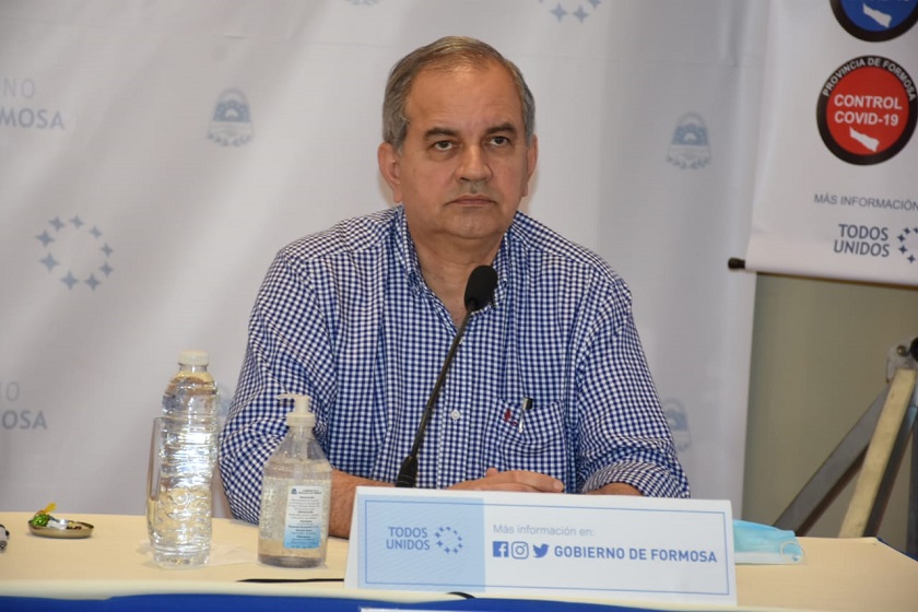Gómez explicó la modalidad de entrega de módulos alimentarios a las comunidades originarias