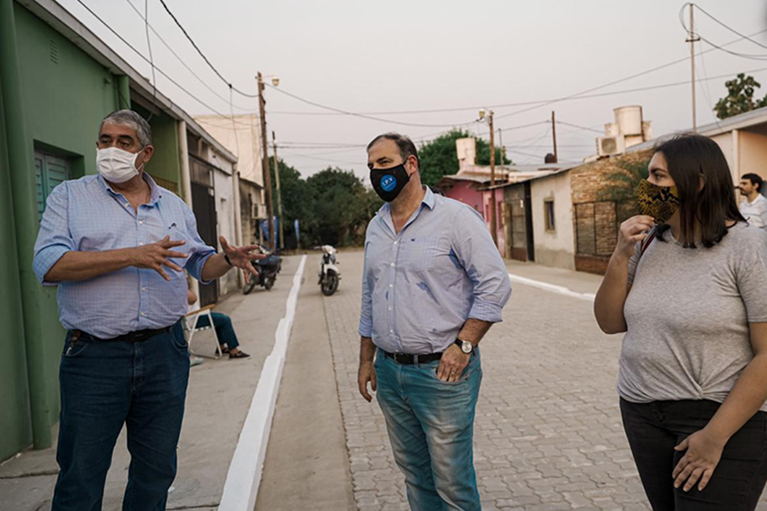 El IPV inauguró importantes obras que mejorarán la calidad de vida de vecinos del barrio Obrero