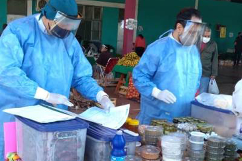 Desarrollo Humano realiza controles y brinda asesoramiento a los productores paiperos