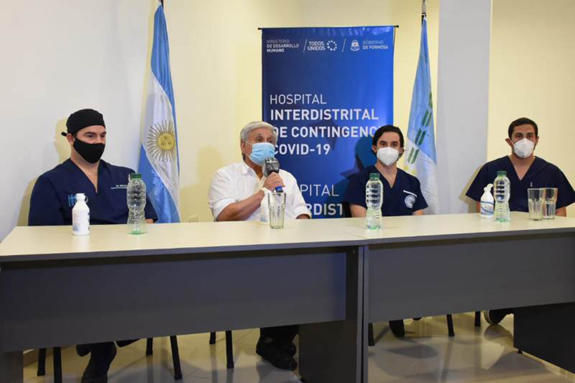 Un equipo médico formoseño colocó con éxito un marcapasos a un paciente de 81 años con COVID-19