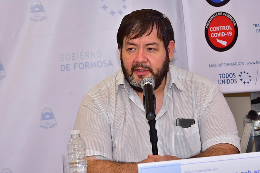 Bibolini informó acerca del estado de los pacientes con COVID