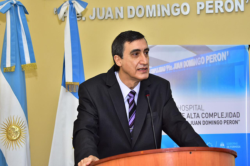 Crocci destacó la anticipación de Insfrán en la preparación del sistema sanitario para el COVID19